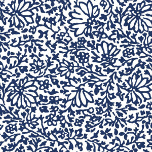 Blue Floral Print