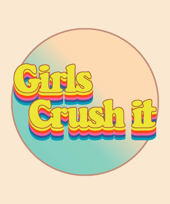 GIRLS TYPOGRAPHY