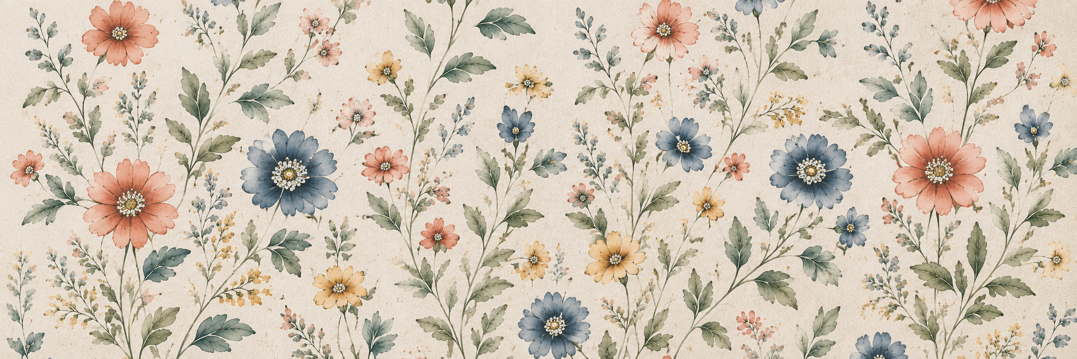 A beautiful floral Textile Print Design